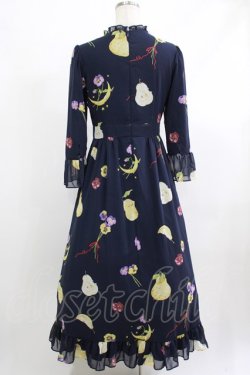 画像3: MILK / ベルベットムーンロングドレス  ナイトブルー H-26-04-10-018-ML-OP-KB-ZH