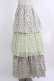画像2: merry jenny / floralティアードスカート  グリーン H-26-04-10-022-LO-SK-KB-ZH (2)