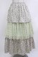 画像3: merry jenny / floralティアードスカート  グリーン H-26-04-10-022-LO-SK-KB-ZH (3)