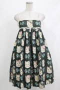 Leur Getter / Dress Up Catキャミワンピース  グリーン H-26-04-10-023-LU-OP-KB-ZH