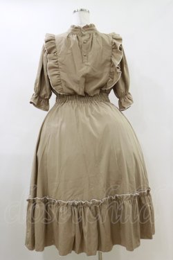 画像2: m petit by misako / NINA'SコラボAMハイショクメローワンピース L ベージュ H-26-04-11-042-LO-OP-NS-ZH