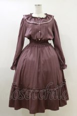 画像1: m petit by misako / AOK*フリルカラータックワンピース LL ピンク H-26-04-11-043-LO-OP-NS-ZH (1)