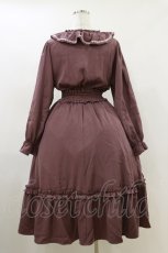 画像2: m petit by misako / AOK*フリルカラータックワンピース L ピンク H-26-04-11-044-LO-OP-NS-ZH (2)