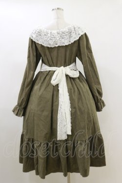 画像2: marcHenTica / レースカラーワンピース Free カーキ H-26-04-11-053-LO-OP-NS-ZH