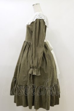 画像3: marcHenTica / レースカラーワンピース Free カーキ H-26-04-11-053-LO-OP-NS-ZH