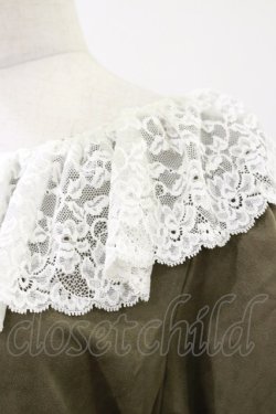 画像4: marcHenTica / レースカラーワンピース Free カーキ H-26-04-11-053-LO-OP-NS-ZH