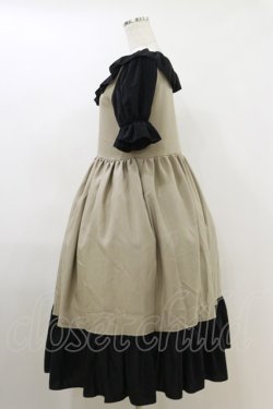 画像3: marcHenTica / ストライプワンピース Free ベージュ H-26-04-11-054-LO-OP-NS-ZH