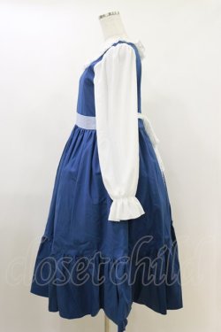 画像3: marcHenTica / チェック切替ワンピース Free ブルー H-26-04-11-056-LO-OP-NS-ZH