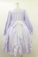 画像2: marcHenTica / レース切替ワンピース プリンセスサイズ ラベンダー H-26-04-11-058-LO-OP-NS-ZH (2)