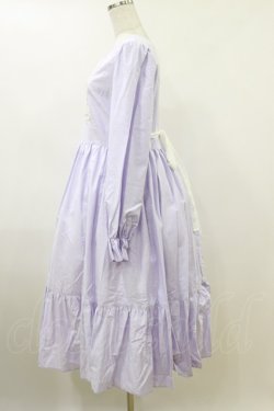 画像3: marcHenTica / レース切替ワンピース プリンセスサイズ ラベンダー H-26-04-11-058-LO-OP-NS-ZH