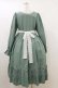 画像2: marcHenTica / レース切替ワンピース Free グリーン H-26-04-11-059-LO-OP-NS-ZH (2)
