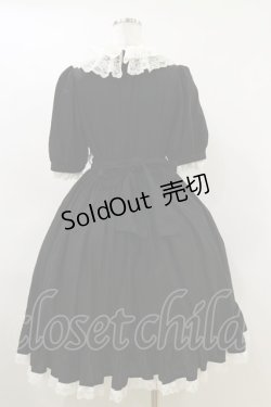 画像2: LOCOCO尾州ロリィタ / 半袖ワンピース 1 ブラック H-26-04-11-060-LO-OP-NS-ZH