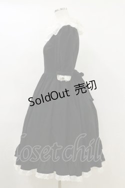 画像3: LOCOCO尾州ロリィタ / 半袖ワンピース 1 ブラック H-26-04-11-060-LO-OP-NS-ZH