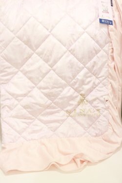 画像1: m petit by misako / NINA'S/敷パッド シングル ピンク H-26-04-11-008-LO-ZA-NS-ZH