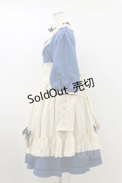 画像3: milky ange / アンティークスタイルメイド Free ブルー H-26-04-11-063-EL-OP-NS-ZH