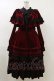画像1: Hoshibako Works / Rozen Maiden x HoshibakoWorks 真紅ケープ付きワンピース Free ベルベット/ワイン H-26-04-11-064-LO-OP-NS-ZH (1)