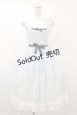 画像1: Innocent World / エリオノールジャンパースカート M/108cm丈 サックス H-26-04-11-066-IW-OP-IW-ZH