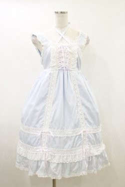 画像1: BABY,THE STARS SHINE BRIGHT / ベビードールジャンパースカート Free サックス H-26-04-11-068-BA-OP-NS-ZH