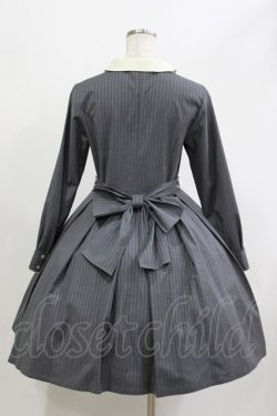 画像3: Leur Getter / ストライプワンピース  グレー H-26-04-11-1005-LU-OP-KB-ZH