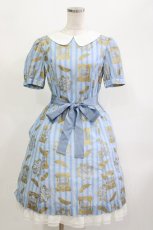 画像1: Jane Marple / CARTE Radieuseワンピース  ブルーグレイ H-26-04-11-1006-JM-OP-KB-ZH (1)
