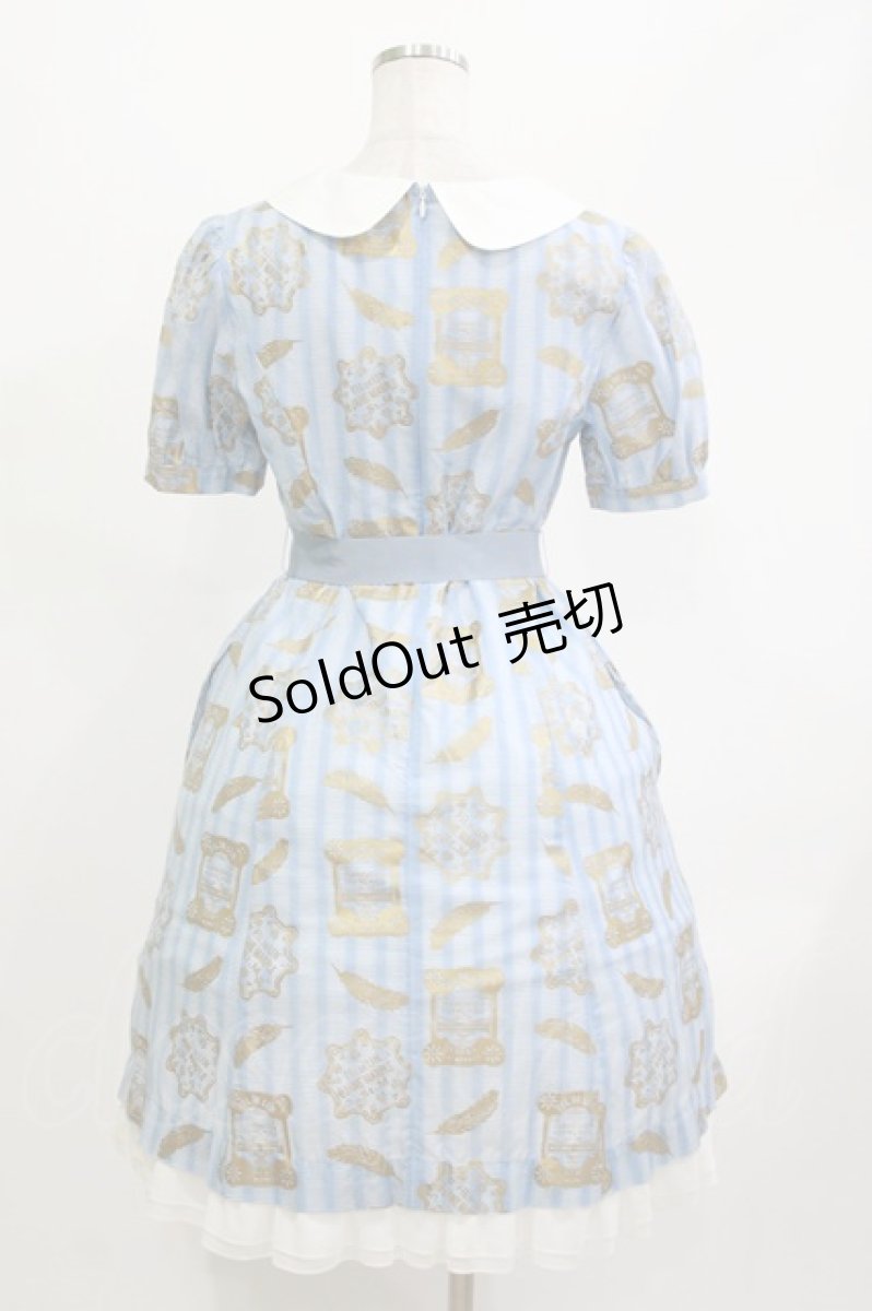 画像3: Jane Marple / CARTE Radieuseワンピース  ブルーグレイ H-26-04-11-1006-JM-OP-KB-ZH (3)