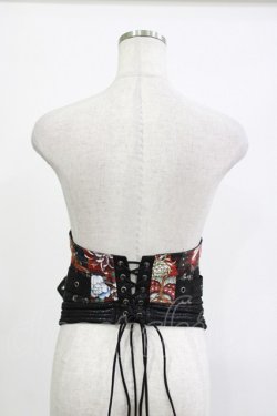 画像3: Qutie Frash / ベルトコルセット  ブラック H-26-04-11-1013-QU-ZA-KB-ZH