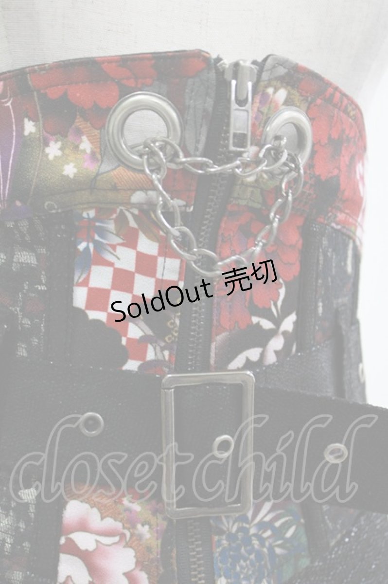 画像5: Qutie Frash / ベルトコルセット  ブラック H-26-04-11-1013-QU-ZA-KB-ZH (5)