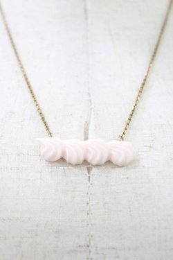 画像1: Q-pot. / シュガークリームラインネックレス  ピンク H-26-04-11-1024-QP-AC-KB-ZH