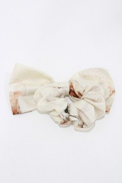 画像2: Leur Getter / Autumn Parkシュシュ  アイボリー H-26-04-11-1030-LU-AC-KB-ZH