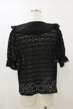 画像2: m petit by misako / TT* AOKレースブラウス M ブラック H-26-04-11-018-LO-BL-NS-ZH