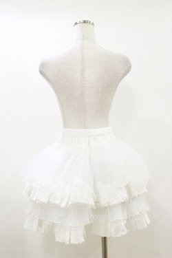 画像2: milky ange / レーストリムパニエ Free 白 H-26-04-11-023-EL-SK-NS-ZH