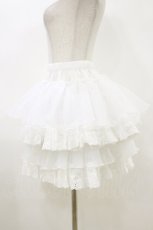画像3: milky ange / レーストリムパニエ Free 白 H-26-04-11-023-EL-SK-NS-ZH (3)