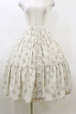 画像1: m petit by misako / NINA'Sコラボスカート M アイボリー/リバーシブル H-26-04-11-024-LO-SK-NS-ZH (1)