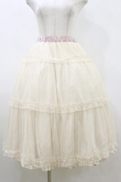 画像3: m petit by misako / AM*ジュイパニエスカート LL ピンク/アイボリー リバーシブル H-26-04-11-026-LO-SK-NS-ZH