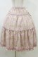 画像1: m petit by misako / AM*ジュイパニエスカート L ピンク/アイボリー リバーシブル H-26-04-11-027-LO-SK-NS-ZH (1)