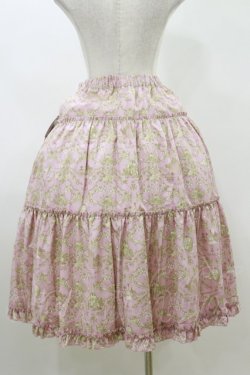 画像2: m petit by misako / AM*ジュイパニエスカート L ピンク/アイボリー リバーシブル H-26-04-11-027-LO-SK-NS-ZH