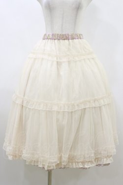 画像3: m petit by misako / AM*ジュイパニエスカート L ピンク/アイボリー リバーシブル H-26-04-11-027-LO-SK-NS-ZH