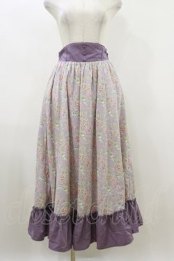 画像1: Kurumi Collaboration / KRハナガラHWフレアSK L ラベンダー H-26-04-11-029-GO-SK-NS-ZH