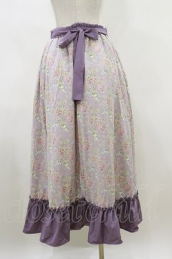 画像2: Kurumi Collaboration / KRハナガラHWフレアSK L ラベンダー H-26-04-11-029-GO-SK-NS-ZH