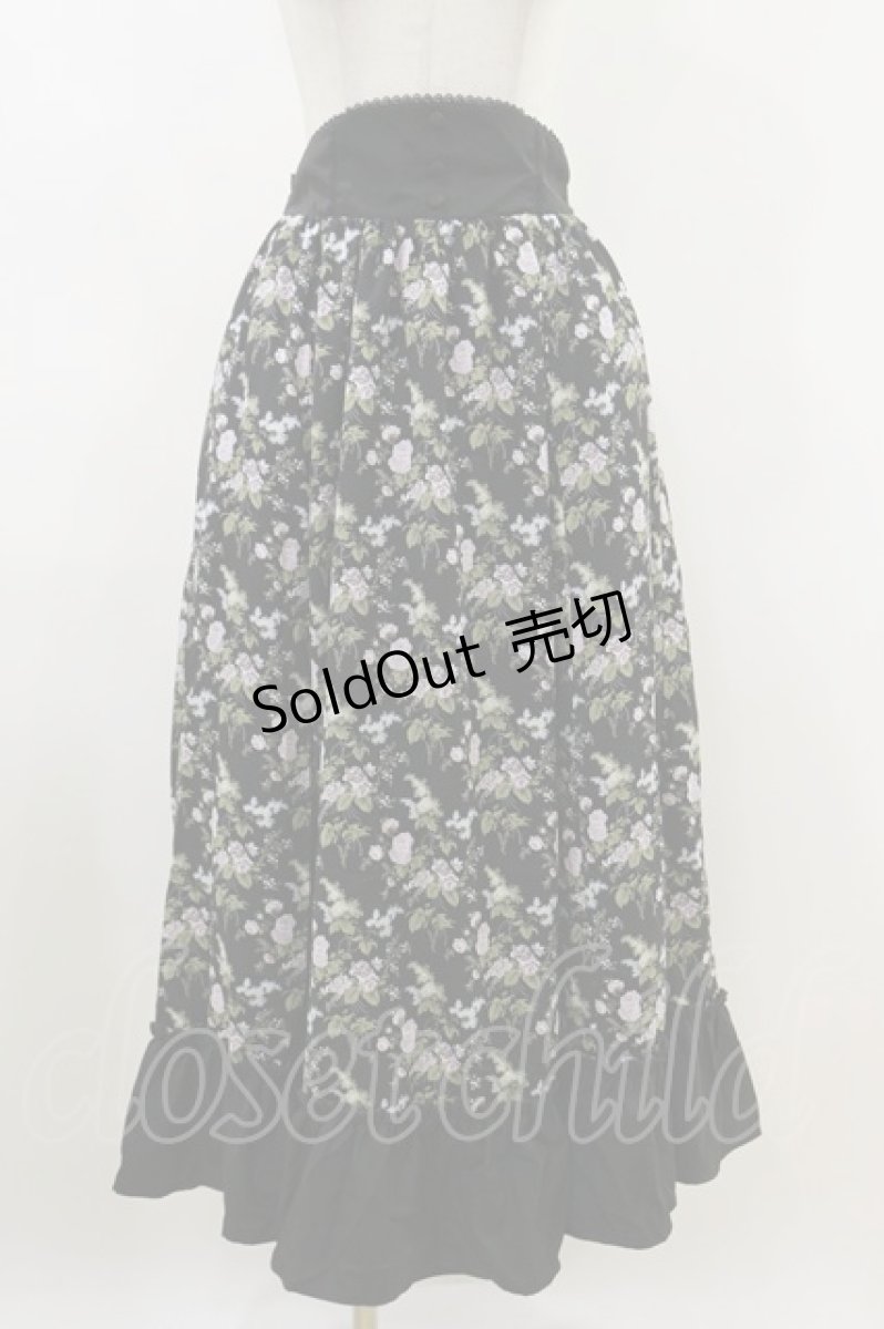 画像1: Kurumi Collaboration / KRハナガラHWフレアSK L ブラック H-26-04-11-030-GO-SK-NS-ZH (1)