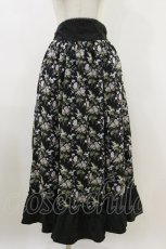画像1: Kurumi Collaboration / KRハナガラHWフレアSK L ブラック H-26-04-11-030-GO-SK-NS-ZH (1)