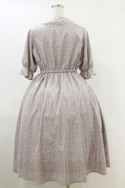 画像2: m petit by misako / MSKストライプフレアワンピース M ピンク H-26-04-11-031-LO-OP-NS-ZH