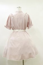 画像2: Honey Cinnamon / フリルリボンワンピース Free ピンク H-26-04-11-033-LO-OP-NS-ZH (2)