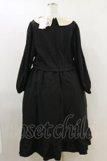 画像2: m petit by misako / サンリオキャラクターズコラボ クロミワッペン付きワンピース LL ブラック H-26-04-11-034-LO-OP-NS-ZH (2)