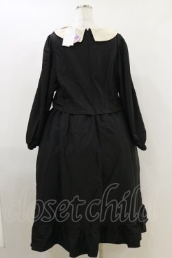 画像2: m petit by misako / サンリオキャラクターズコラボ クロミワッペン付きワンピース LL ブラック H-26-04-11-034-LO-OP-NS-ZH