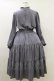 画像2: m petit by misako / AM*レースティアードワンピース L グレー H-26-04-11-035-LO-OP-NS-ZH (2)