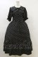 画像1: m petit by misako / ナシジドットワンピース L ブラック H-26-04-11-037-LO-OP-NS-ZH (1)