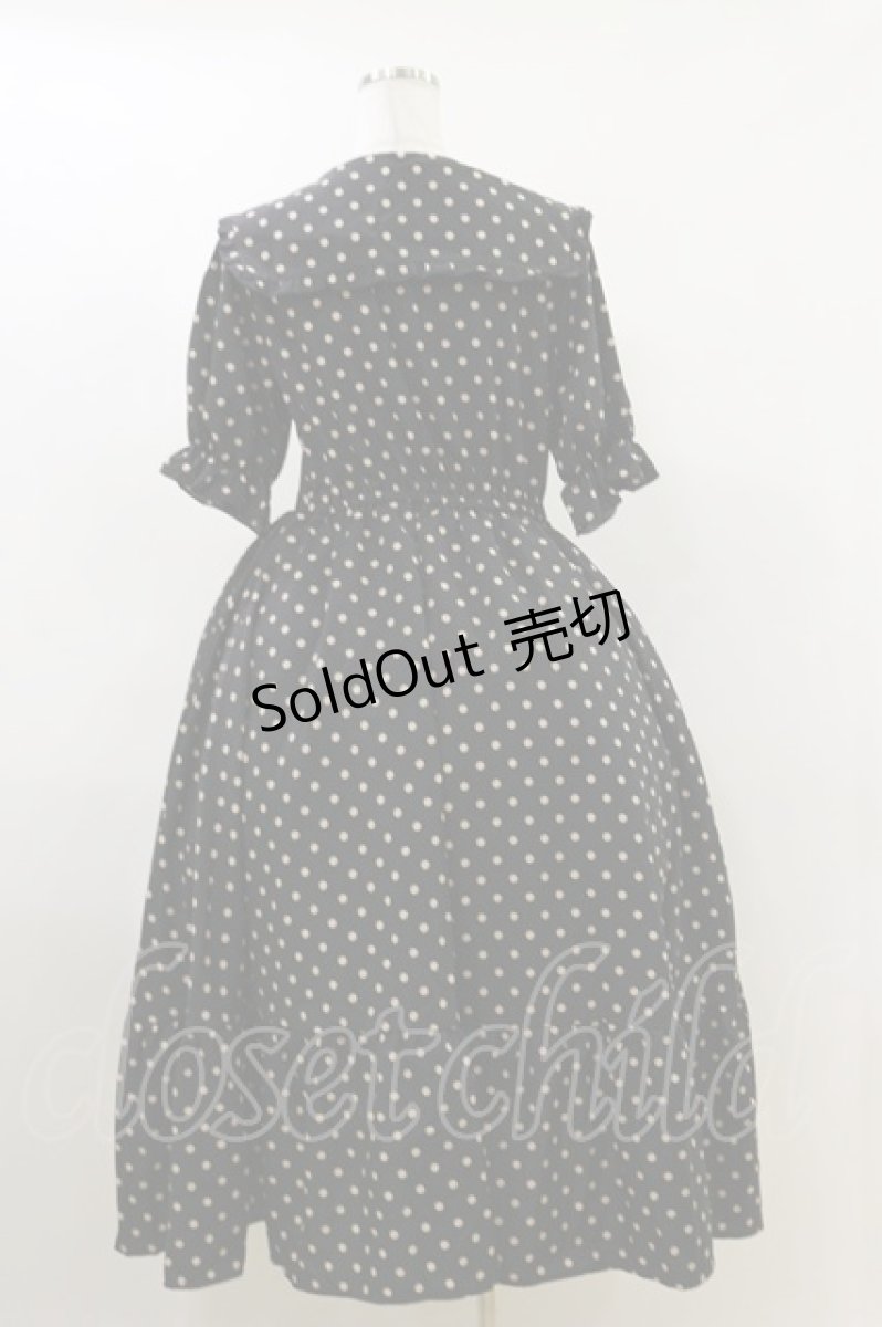 画像2: m petit by misako / ナシジドットワンピース L ブラック H-26-04-11-037-LO-OP-NS-ZH (2)