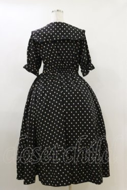 画像2: m petit by misako / ナシジドットワンピース L ブラック H-26-04-11-037-LO-OP-NS-ZH