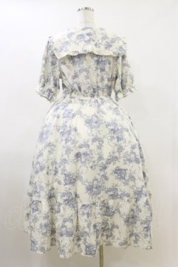 画像2: m petit by misako / トワルドジュイOPハンソデ L オフ/ブルー H-26-04-11-038-LO-OP-NS-ZH